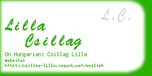 lilla csillag business card